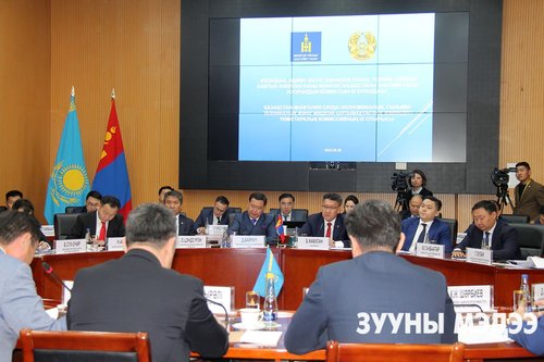 Фото: Монгол, Казахстаны Засгийн газар хоорондын комиссын хуралдаан боллоо